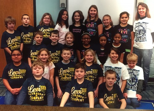 Class picture Levi Strauss Day
