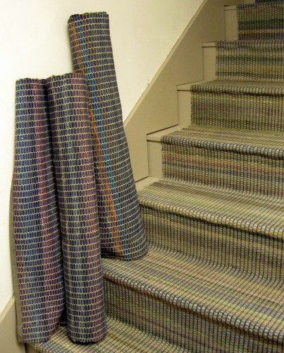 sample amish rag carpets