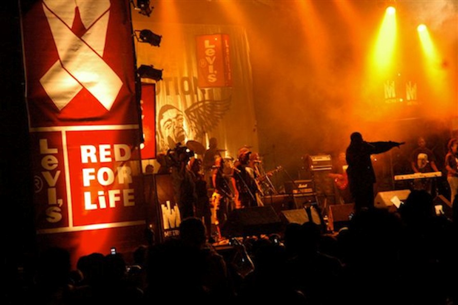 Red For Life Rage Concert