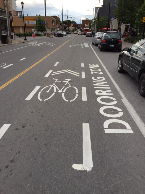 The door zone - it exists legally in Ottawa! - Imgur