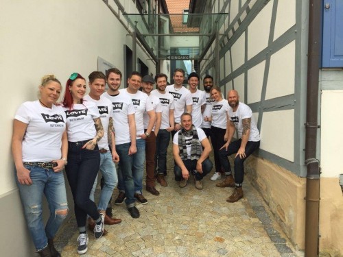 A group shot of the Central Europe top Store Managers for 2015.